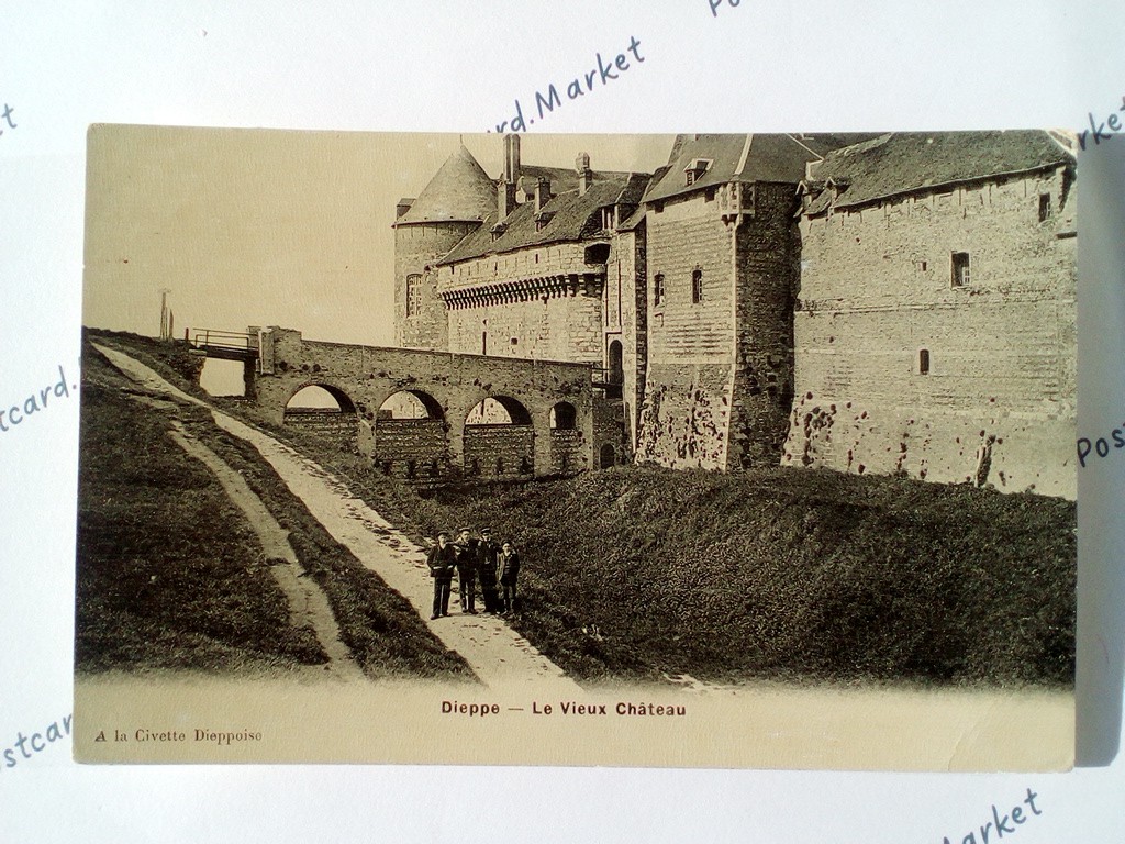 /France/Dieppe/FR_place_1912_Dieppe. Le Vieux Chateau.jpg